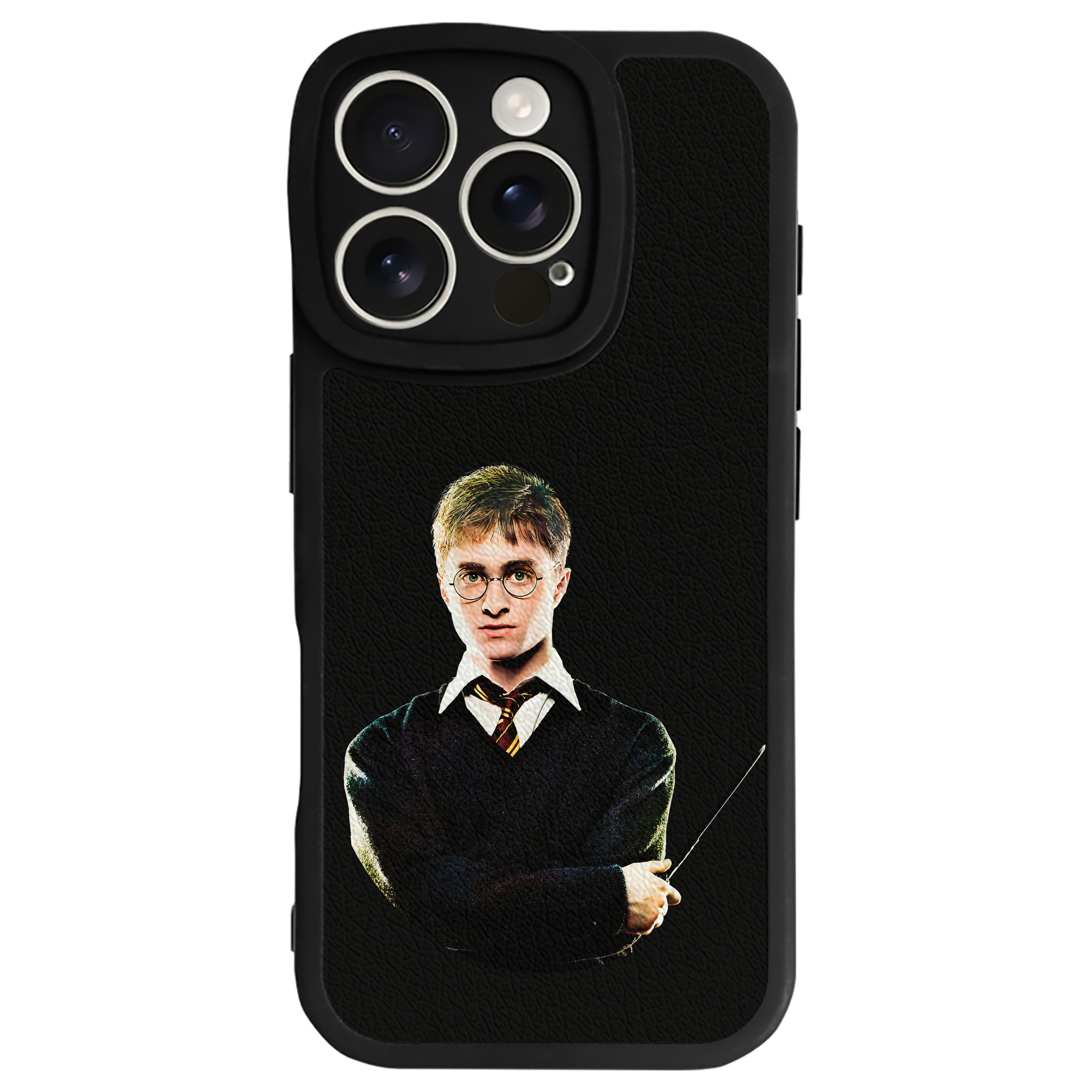 （画像用） Harry Potter ハリー・ポッターシリーズ 【iPhone 16シリーズ対応】シリコンスマホケース（レザー調） 材質：シリコン